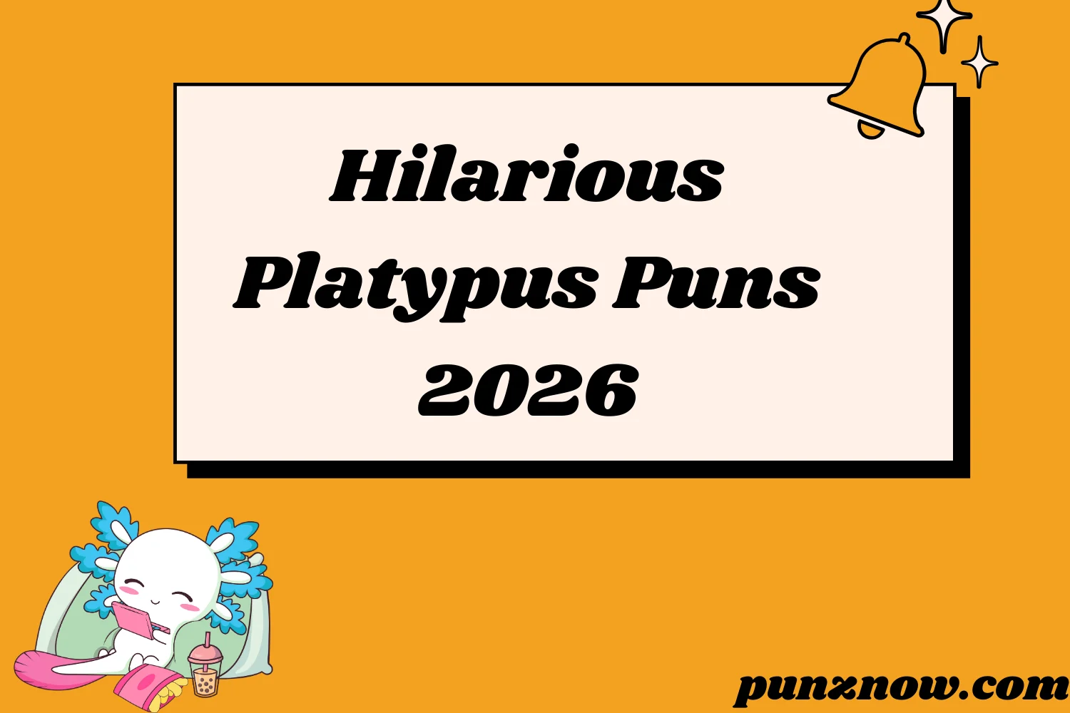 Hilarious Platypus Puns