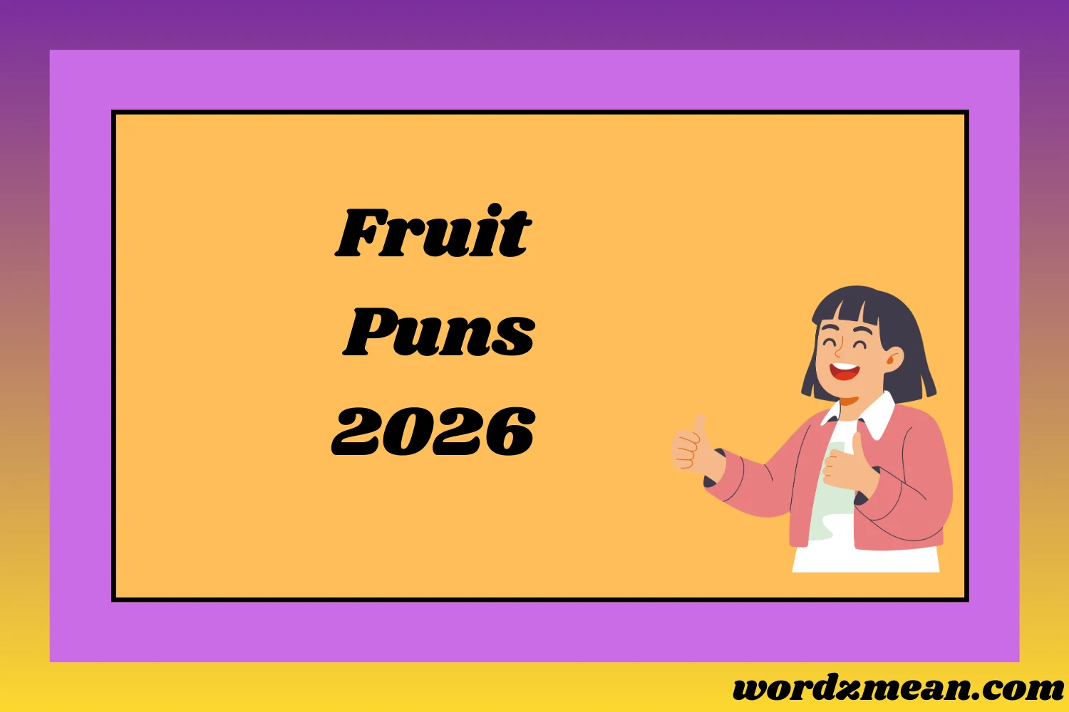 Fruit Puns