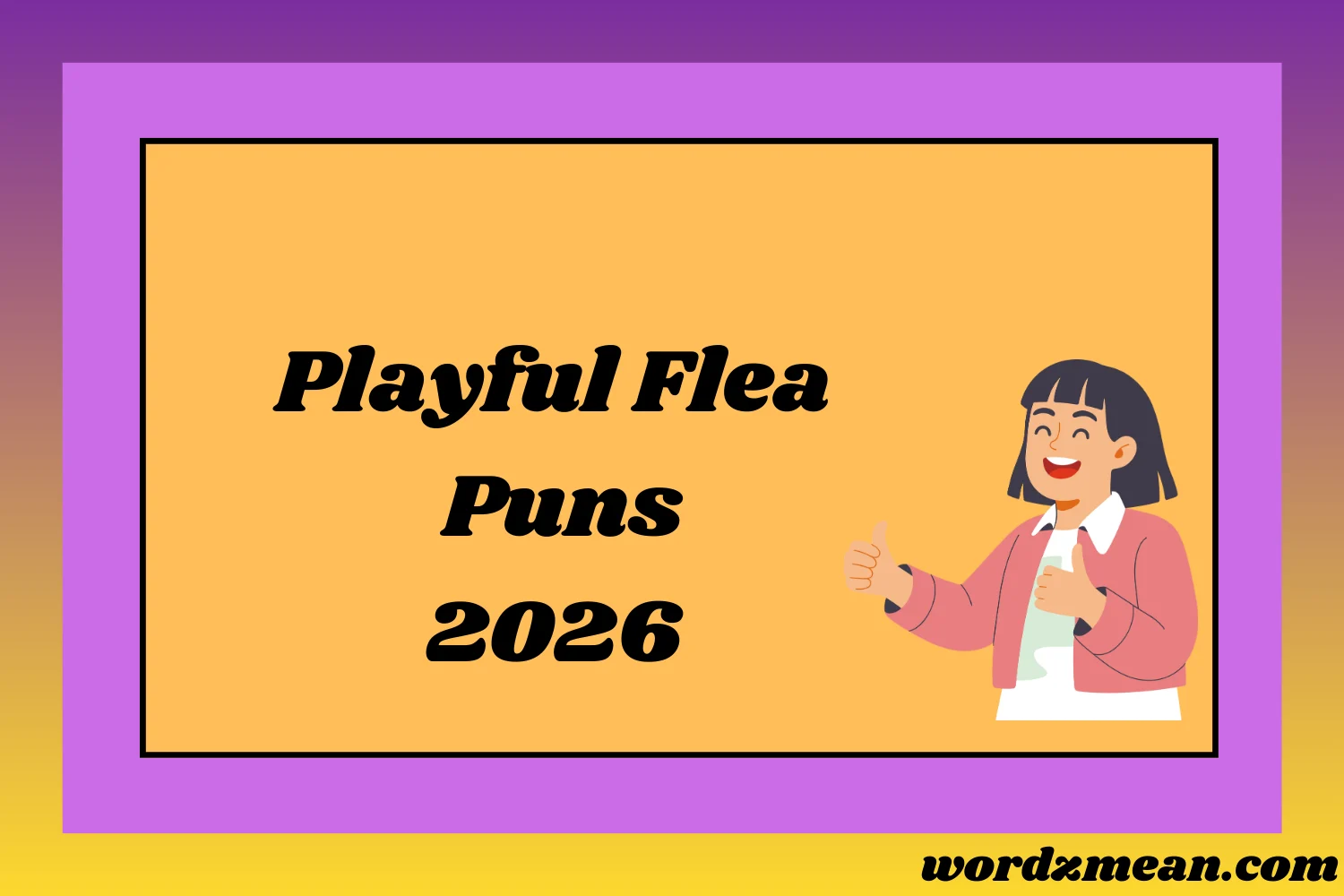 Playful Flea Puns