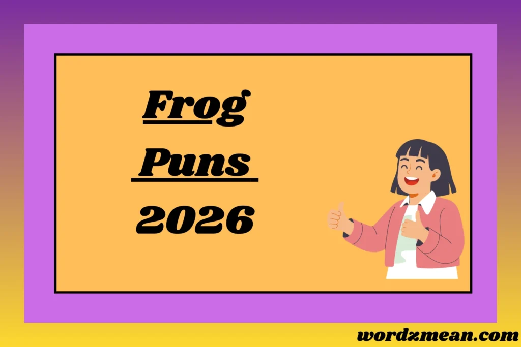 Frog Puns