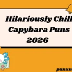 Hilariously Chill Capybara Puns