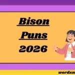Bison Puns