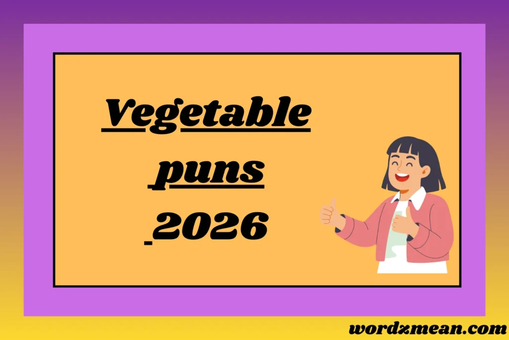 Vegetable puns