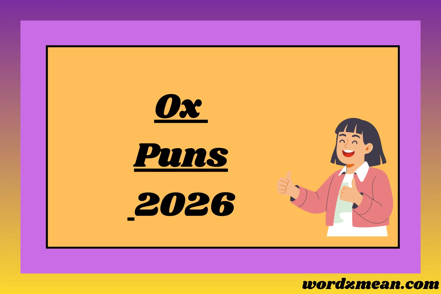 Ox Puns