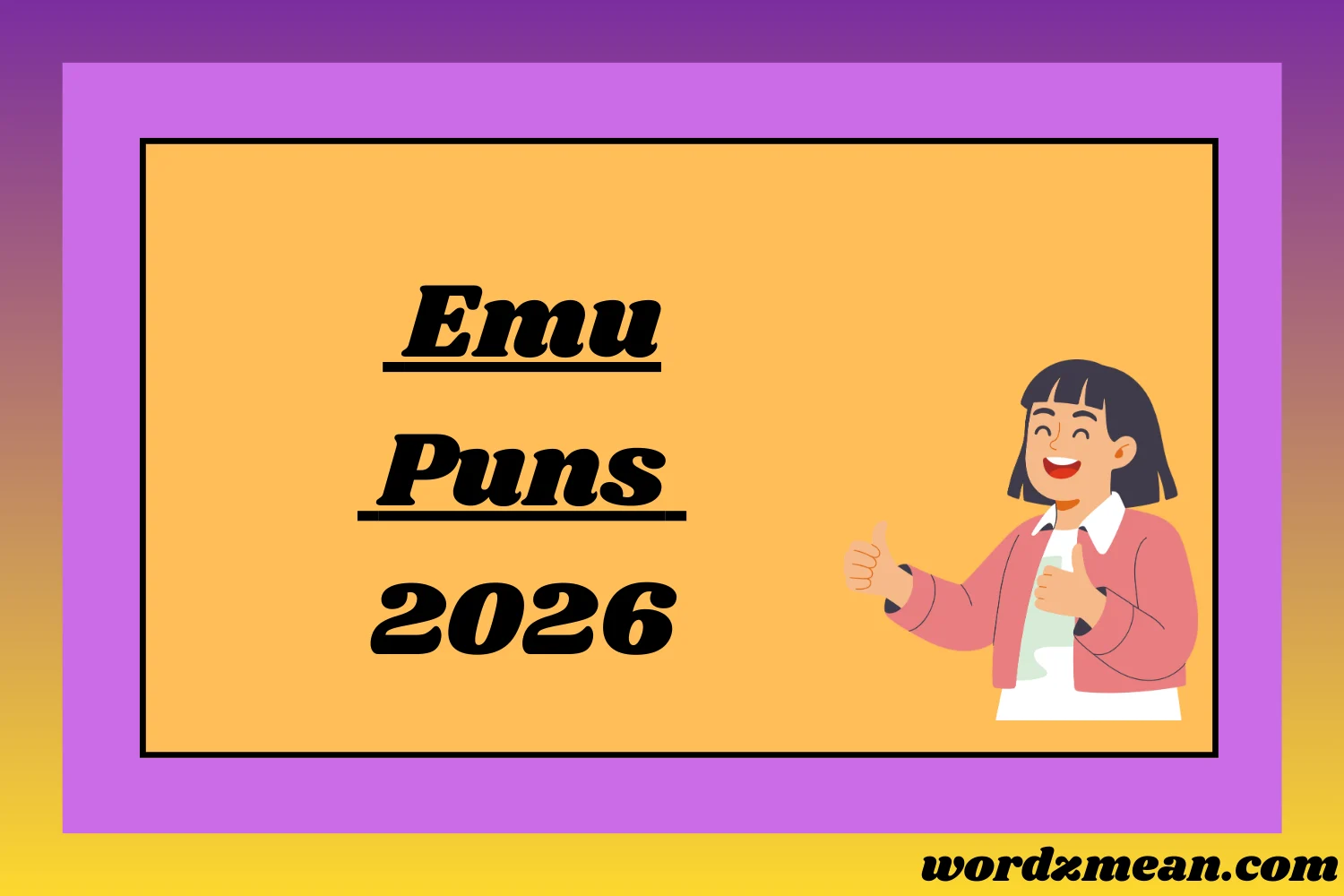 Emu Puns