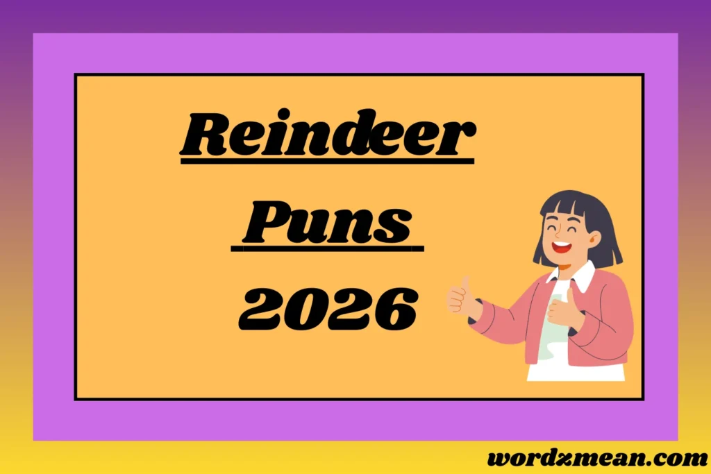 Reindeer Puns