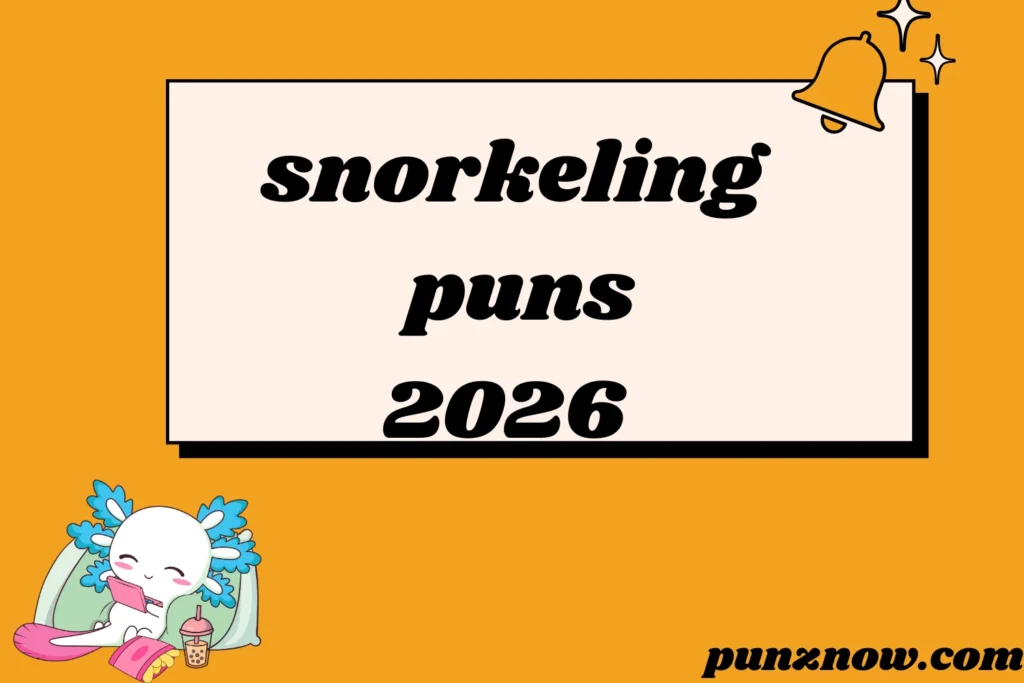 snorkeling puns
