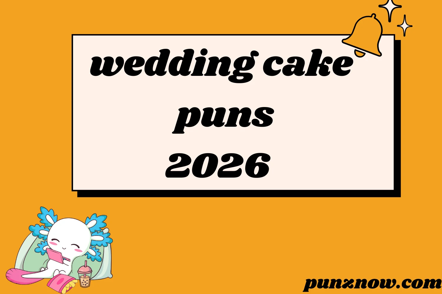 wedding cake puns