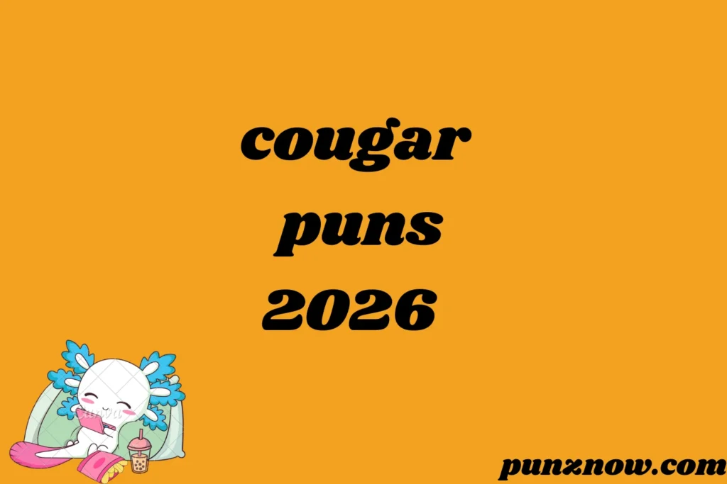cougar puns