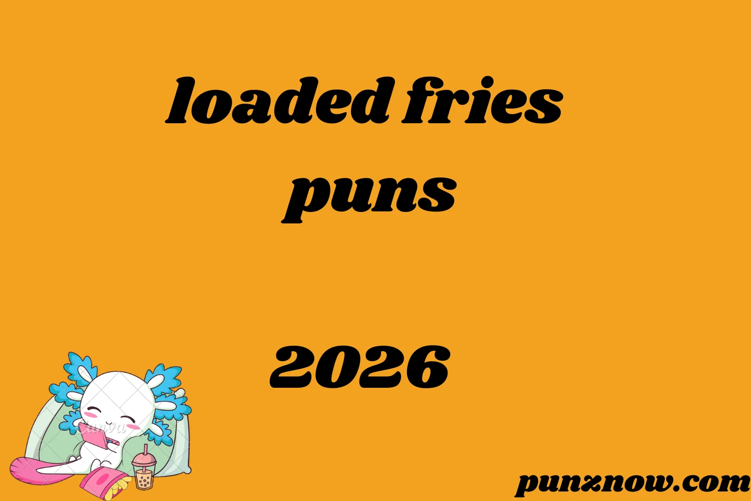 loaded fries puns